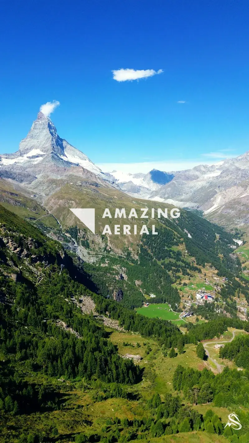 The Matterhorn above Zermatt